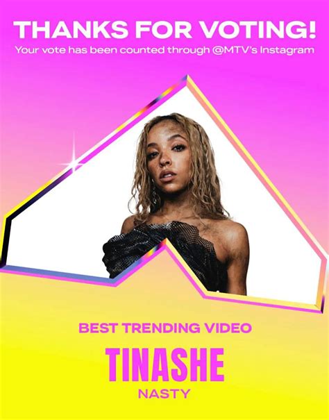 bet tinashe|MTV VMAs add Best Trending Video, Most Iconic Performance.